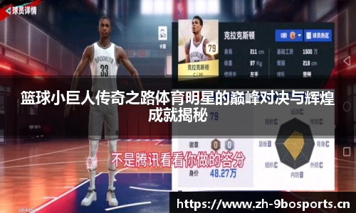 篮球小巨人传奇之路体育明星的巅峰对决与辉煌成就揭秘